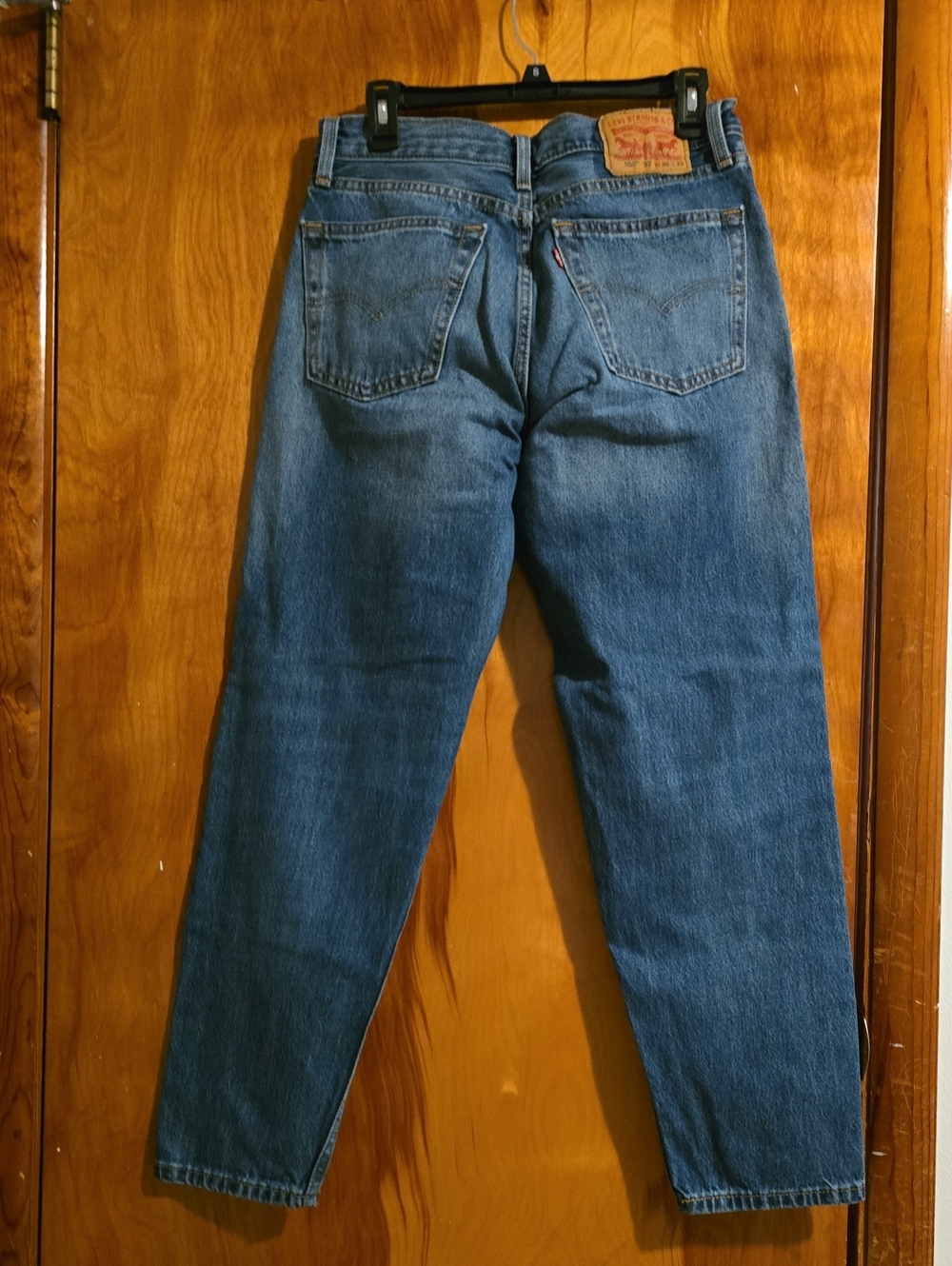 Levi's Men's 550 Straight Jeans - Medium Blue Denim